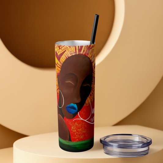 Queen Supreme Skinny Tumbler