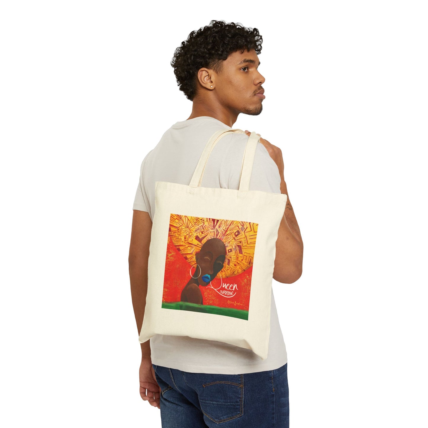 Queen Supreme Canvas Tote Bag